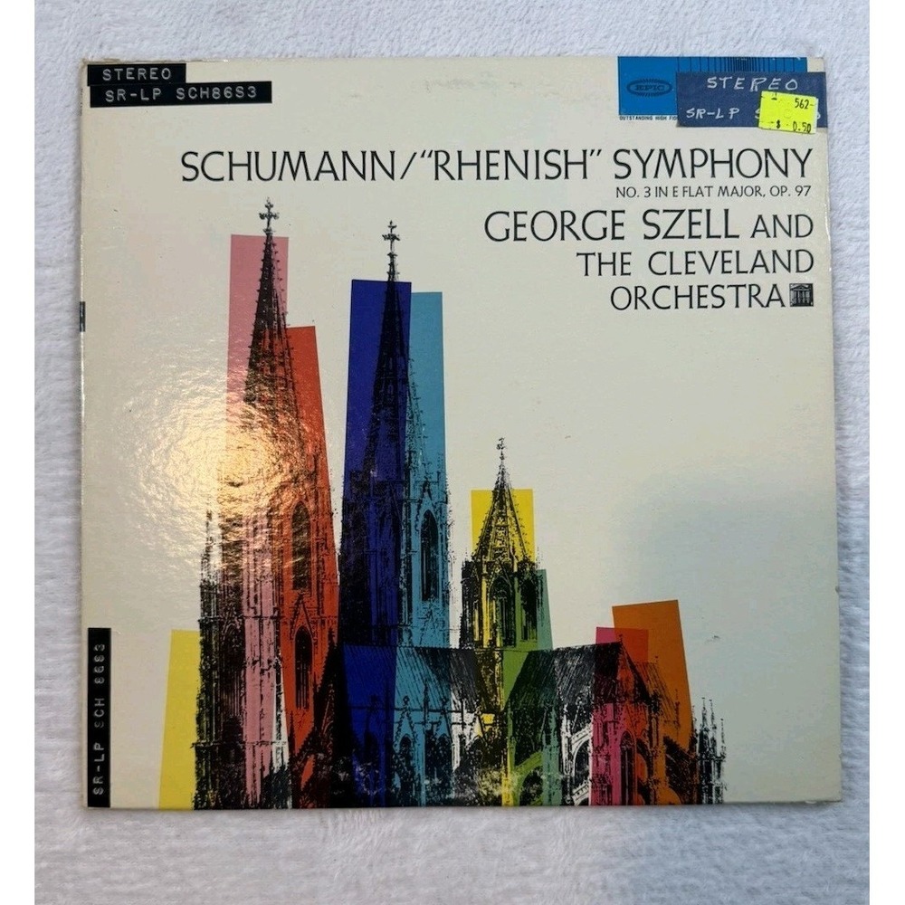 NR MT VINYL LP Schumann/Rhenish Symphony/ George Szell / The Cleveland Orchestra